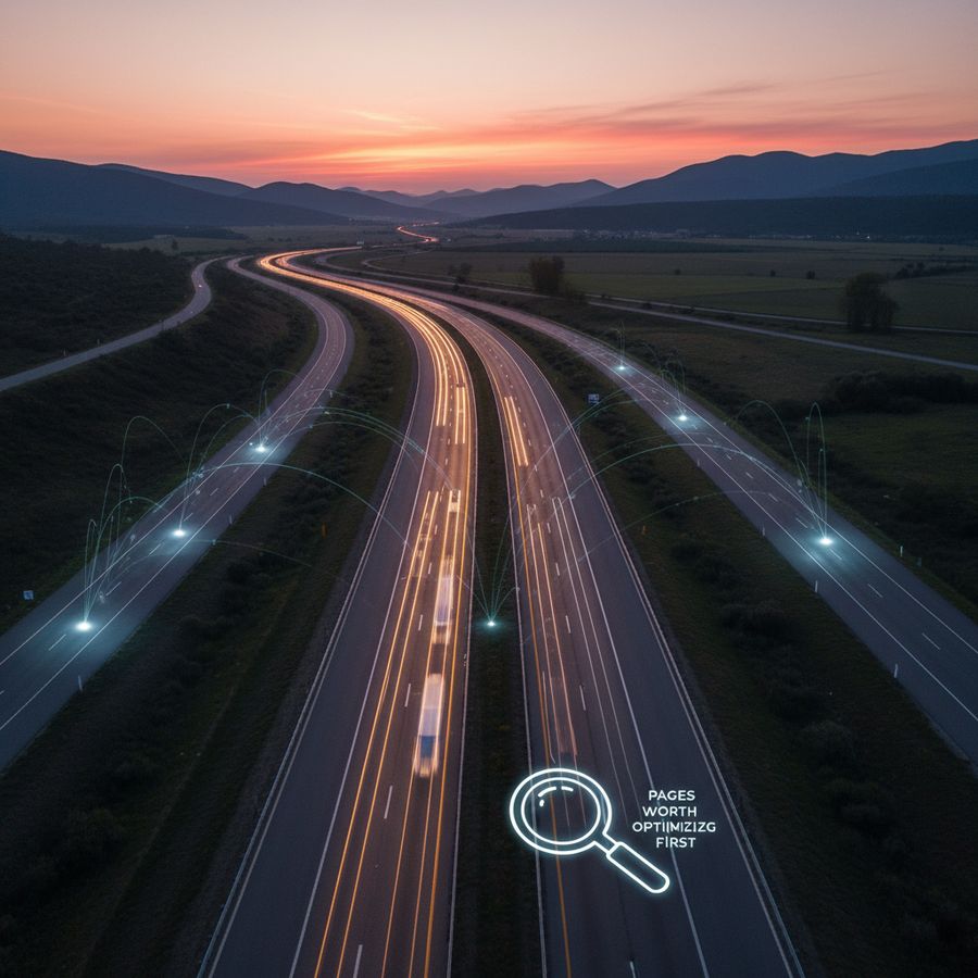 Traffic insights: find pages worth optimizing first